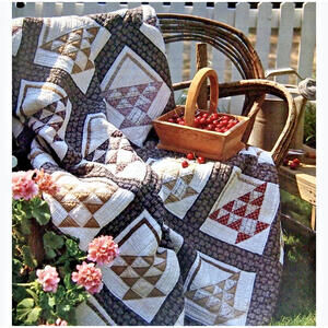 Pieced Basket Quilt Template Pattern Set Vintage Acrylic Template Classic Design